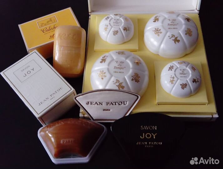 Мыло винтаж Guerlain, Dior, Nina Ricci, Chanel