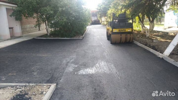 Укладка асфальта асфальтирование