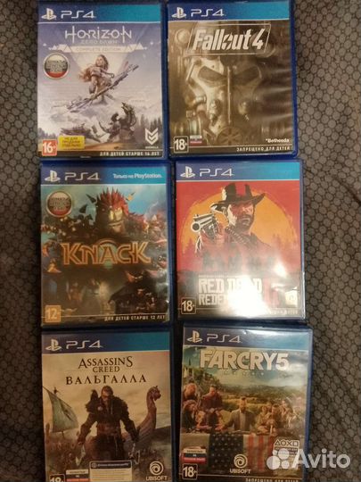 Игры для приставок ps4