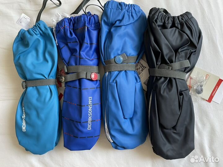 Варежки Didriksons резина 0, 2, 4, 6