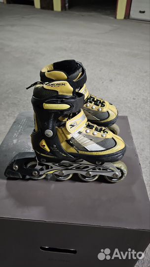 Ролики детские раздвижные 30-33 и защита