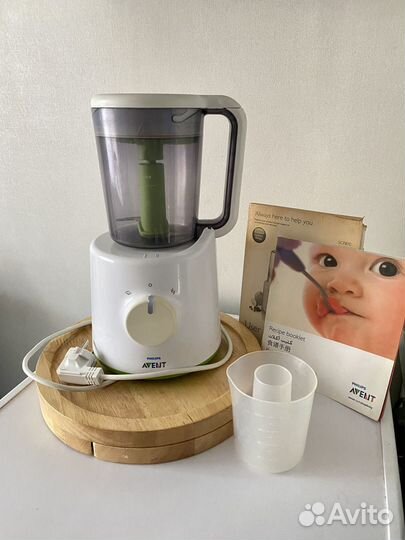 Блендер пароварка Avent Philips 2 в 1 SCF870