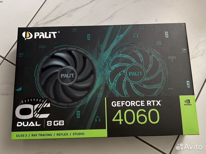 Видеокарта Palit nvidia GeForce RTX 4060 dual ос