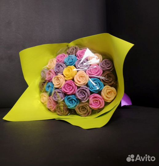 Шоколадные Розы - 29 шт в Букете