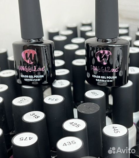 Гель-лаки базы топы WikkiLac