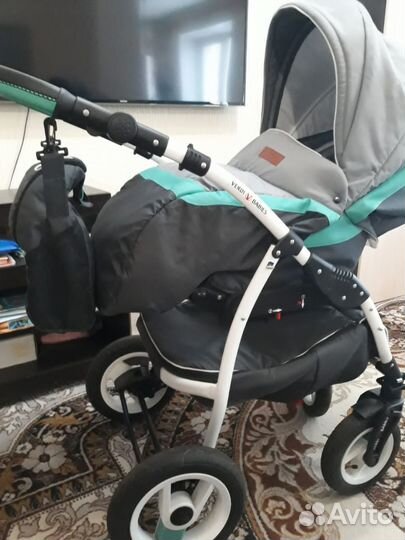 Детская коляска 3в 1 Verdi Optima