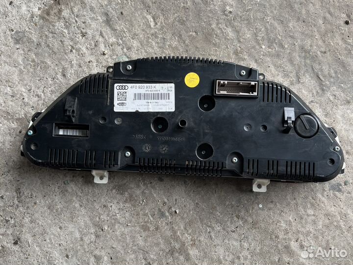 Панель приборов Audi A6C6 рестайлинг