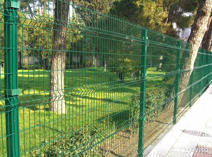 3Д сетка гиттер для забора