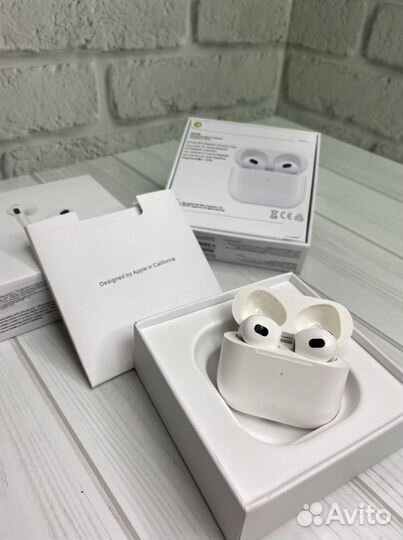Airpods 3, качественная реплика чехол в подарок