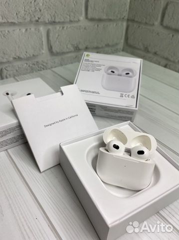 Airpods 3, качественная реплика чехол в подарок