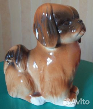Фигурка пекинеса, лфз, СССР