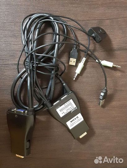 Переключатель d-link kvm 221