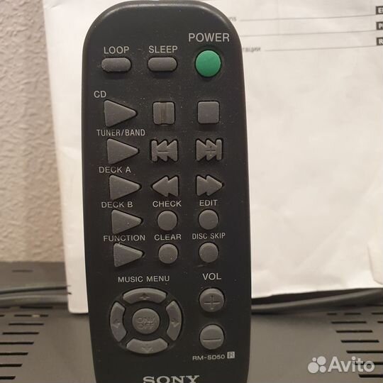 Музыкальный центр Sony RX50