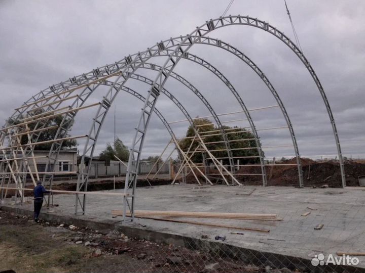 Ангары быстровозводимые