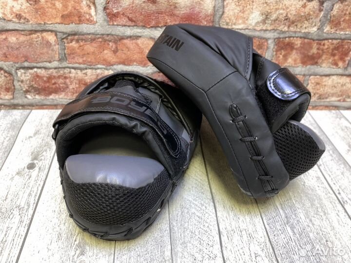 Лапы боксёрские BoyBo Stain flex Black