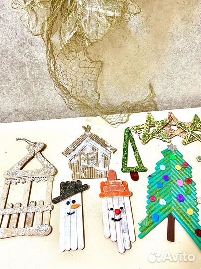 Новогодняя поделка в сад