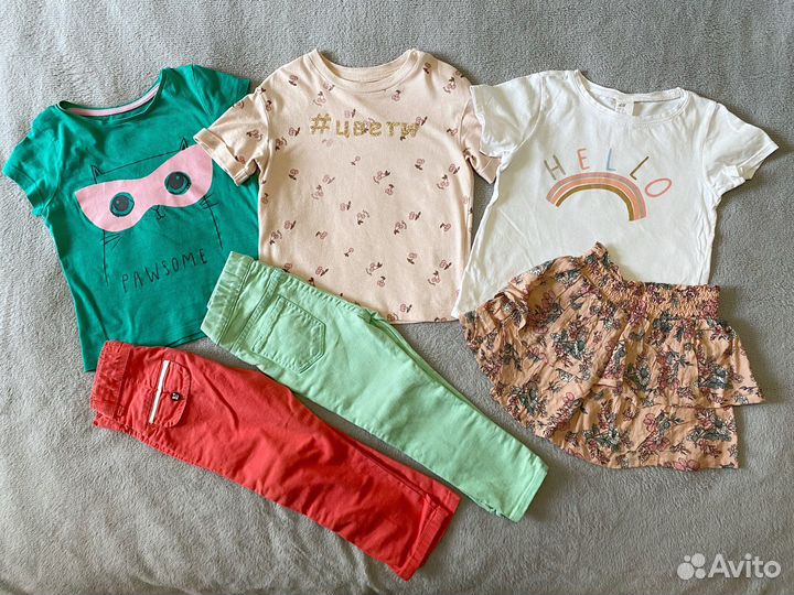 Пакет одежды для девочки 92 98 см