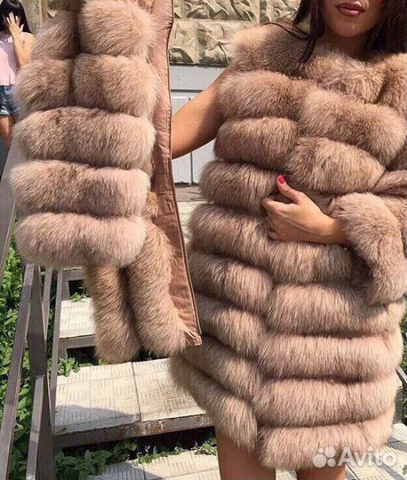 Шубка из песца