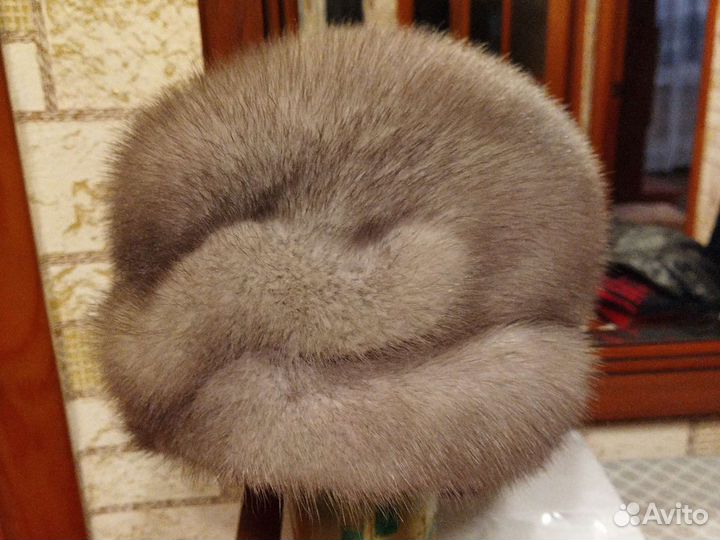 Шапка норковая