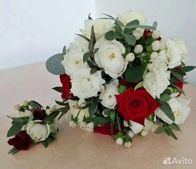 Цветы розы букет