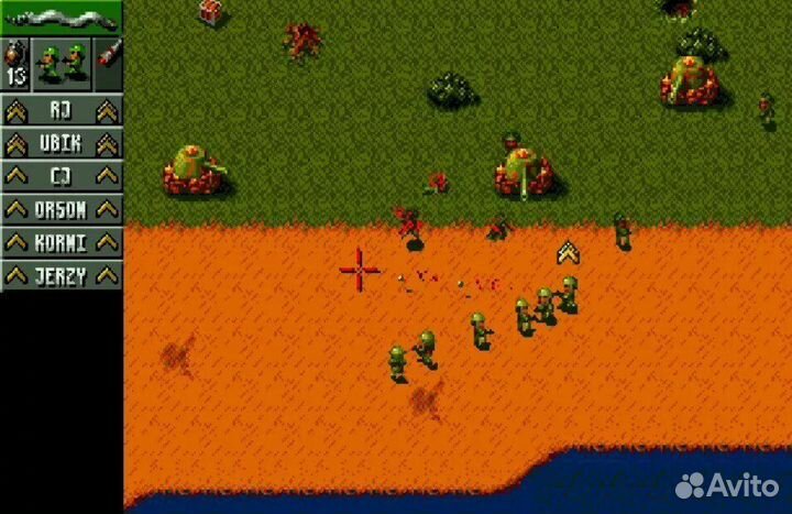 Игра Cannon Fodder для Sega