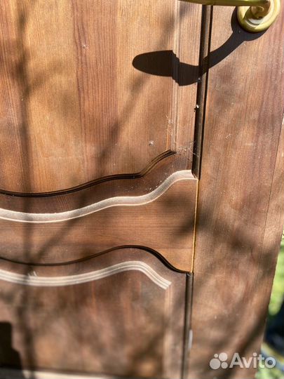 Дверь в коробке, сосна, массив