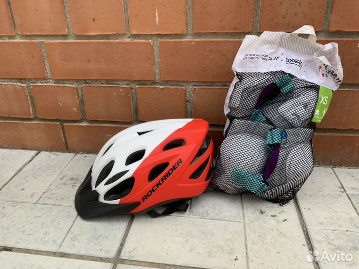 Новый шлем и защита