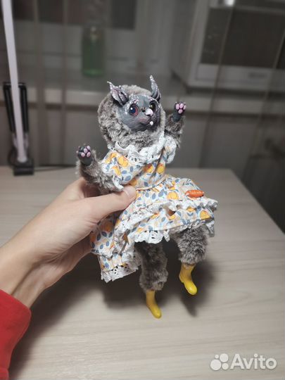 Авторская куколка ручной работы подвижная