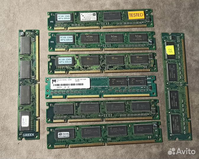 Оперативная память DDR1, sdram, rimm