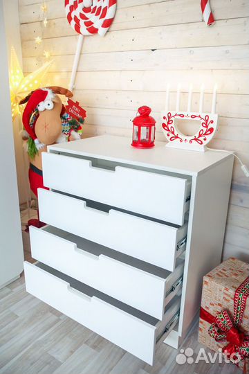 Комод 4 ящика мдф софт серия Облачко