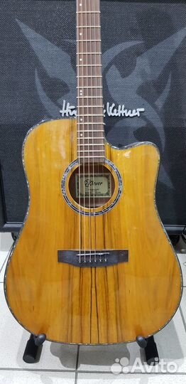 Klever KD-300 Акустическая гитара, вестерн, вырез