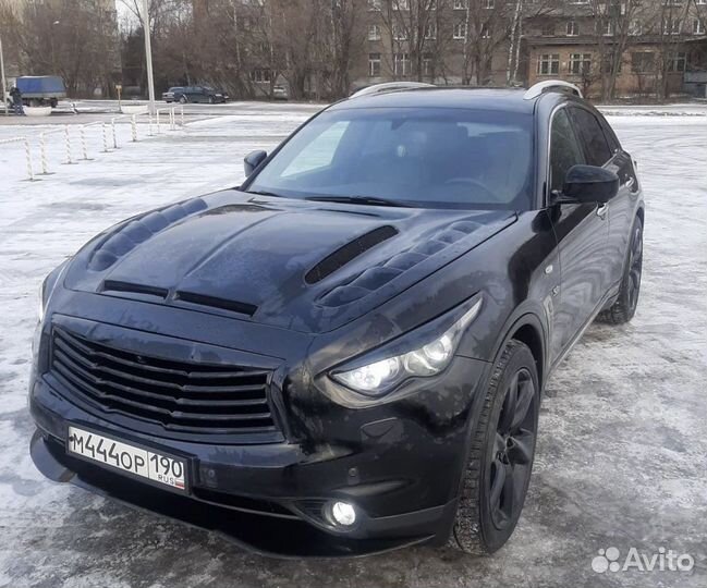 Сплиттер губа Infiniti fx/qx70