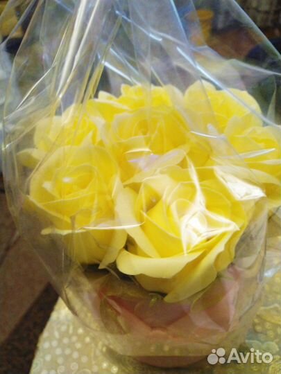 Подарок-Букет мыльных роз.Супер-красота