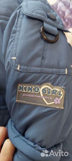Пальто для девочки 98 кико