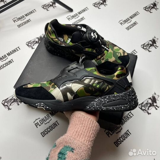 Оригинал 42,5 eu puma bape disc blaze curds whey