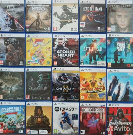 Игры ps5 игры на дисках для ps5 Sony диски пс5