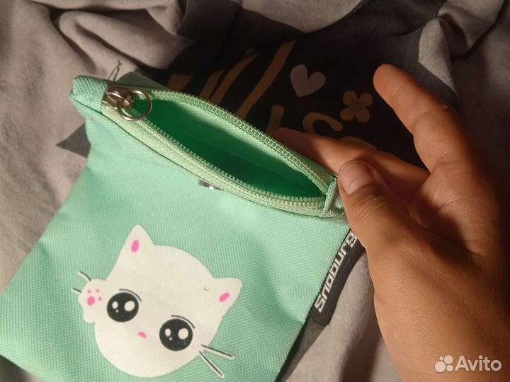 Кошелёк с котёнком