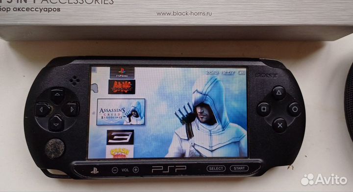 Приставка Sony PSP с играми