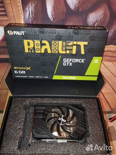 Видеокарта gtx 1660 super 6gb palit