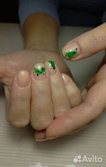 Маникюр гель лак