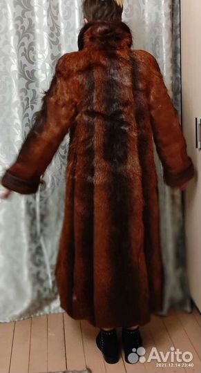 Шуба натуральная р 46