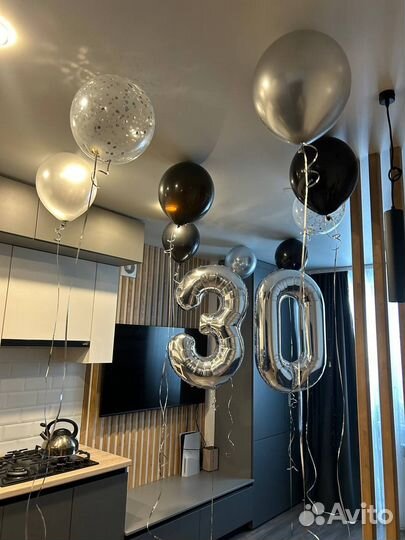 Гелиевые шары с доставкой/ букеты из шаров и цветы