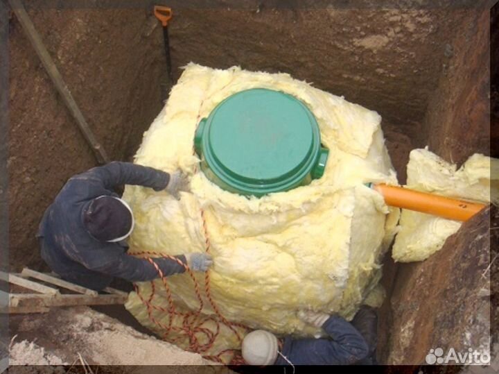 Установка септика. Рассрочка 12 мес