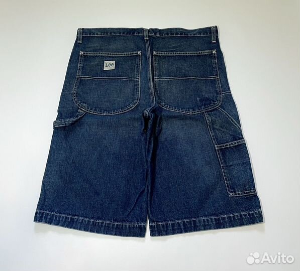 Шорты джинсовые широкие lee sk8 jnco south pole