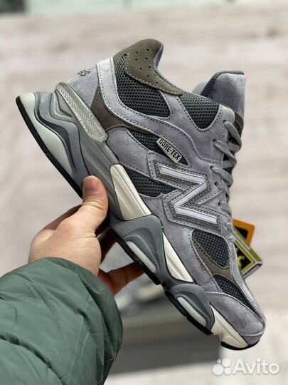 Мужские зимние кроссовки New balance 9060 с мехом