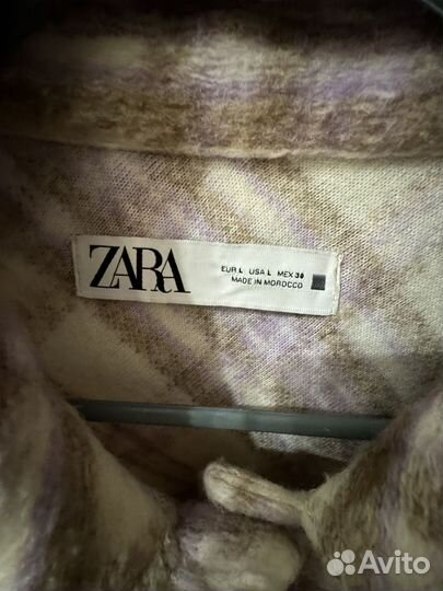 Куртка рубашка zara