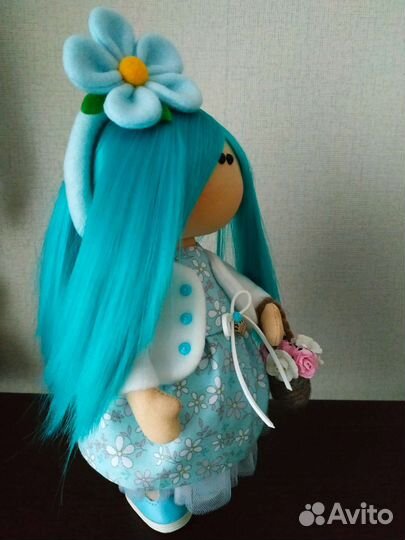 Интерьерные текстильные куколки ручной работы