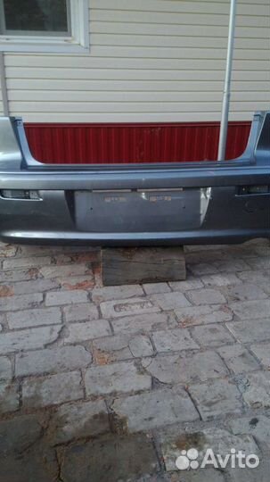 Бампер б/у задний mitsubishi lancer 10