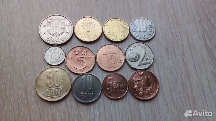 Монеты Европы(Германии, Венгрии, Финляндии и др)