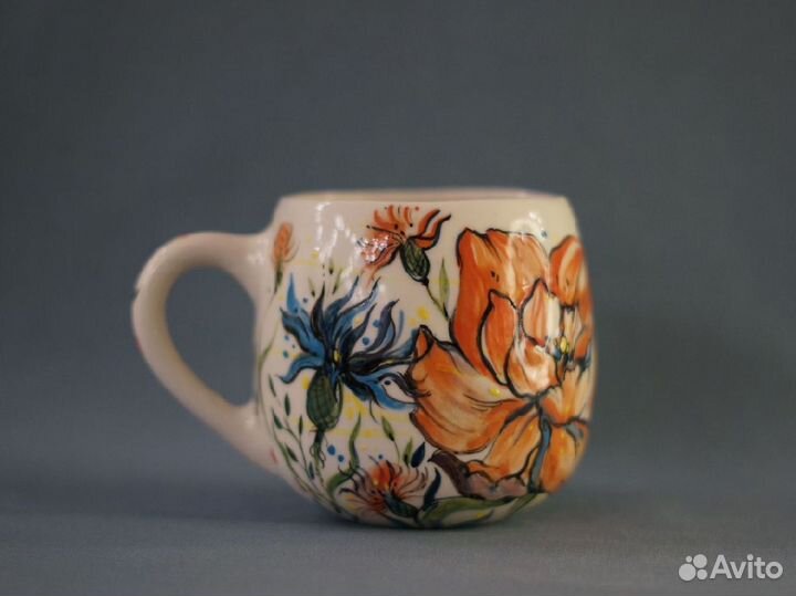 Крафтовые кружки с вашим дизайном на заказ